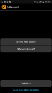 ลืมชื่อและรหัส zello2